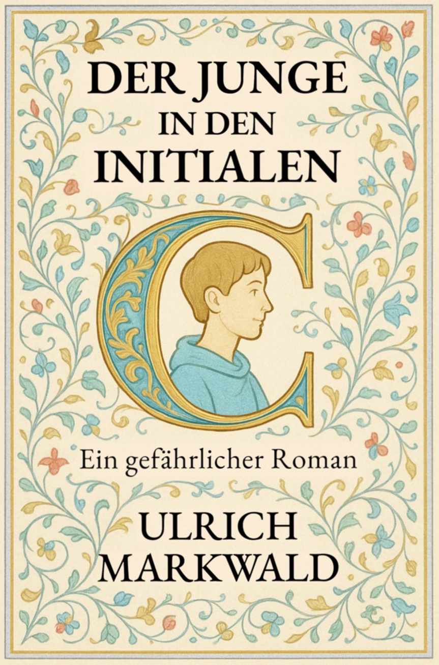 Buchcover - Der Junge in den Initialen - Ein gefährlicher Roman
